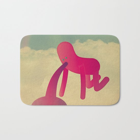 t o o m a n y c o c k t a i l s Bath Mat