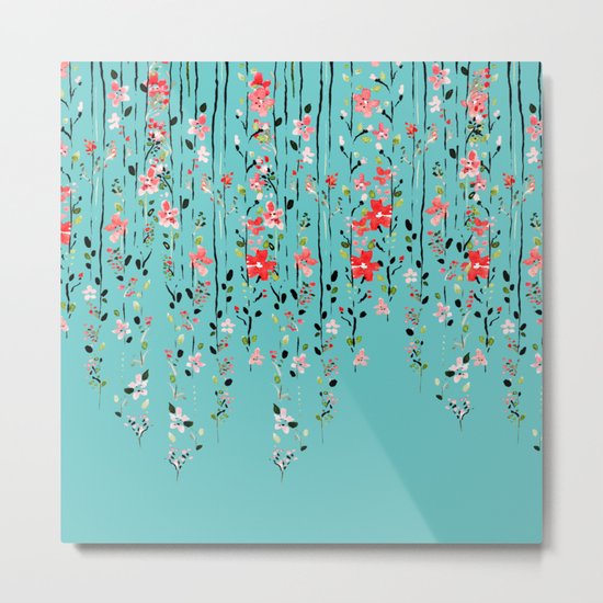 Floral Dilemma #society6 #decor #buyart Metal Print
