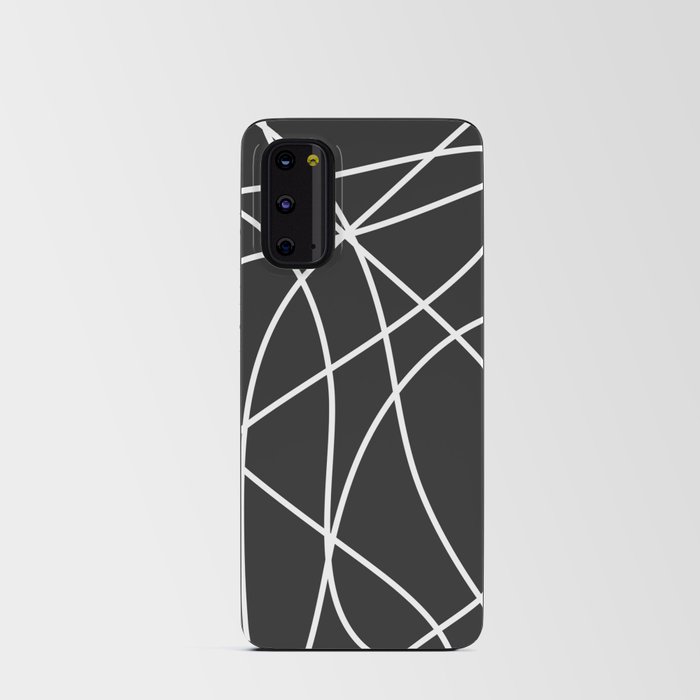 Abstract strokes Android Card Case