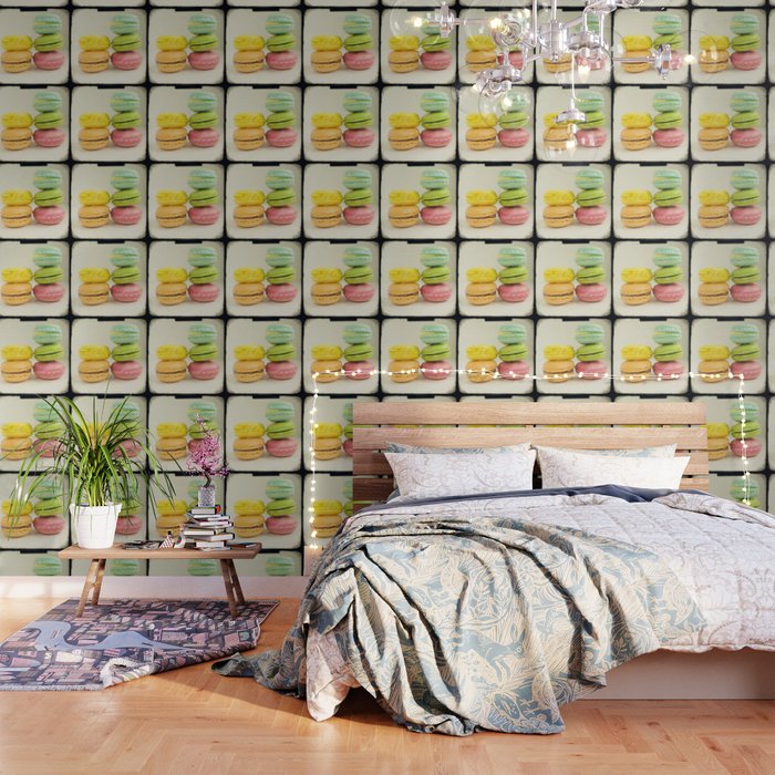 Macaroons Wallpaper By Gailgriggs Society6