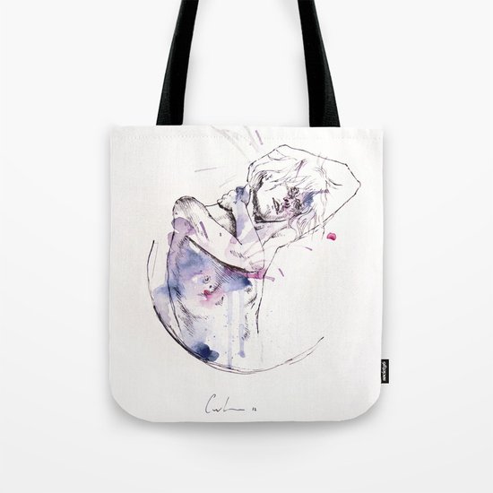 circles - con occhi porpora Tote Bag