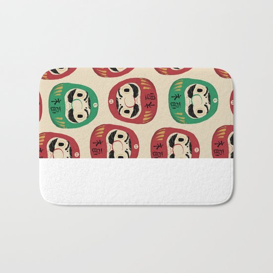 super daruma bros Bath Mat
