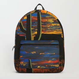 Brilliant Southwest Sunset Backpack