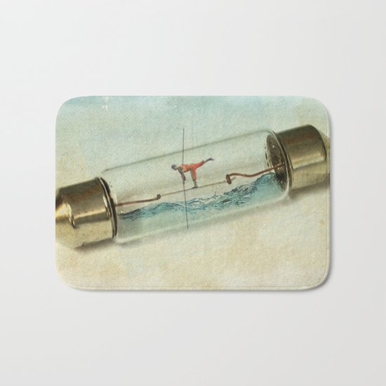 Fuse wire walker Bath Mat