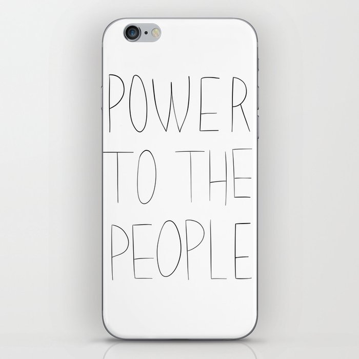 Power to the people Marsha Johnson iPhone Skin