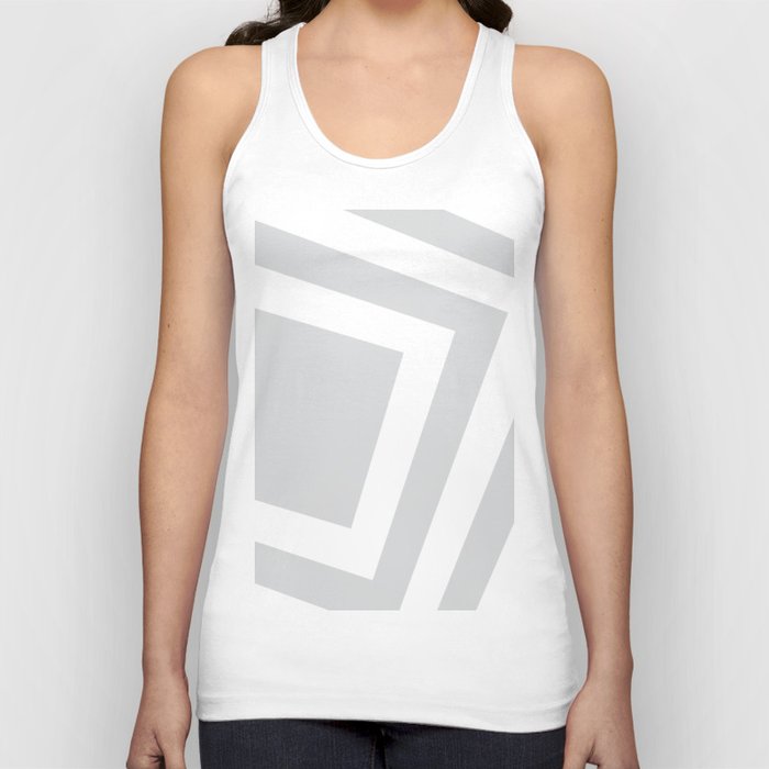 Light gray squares background Tank Top
