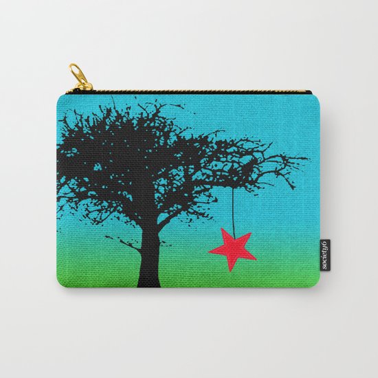 Star in the tree Carry-All Pouch