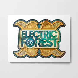 ELECTRIC FOREST DECADE ONE FESTIVAL 2020 Metal Print | Festival, Festival2020, Forest, Decade, Electricforest, Electric, Decadeonefestival, One, 2020, Graphicdesign 