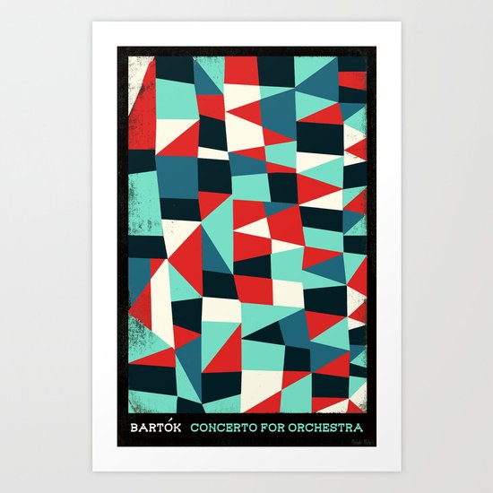 Bartok - Concerto for Orchestra Art Print