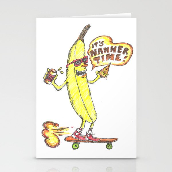 It's Nanner Time! Stationery Cards