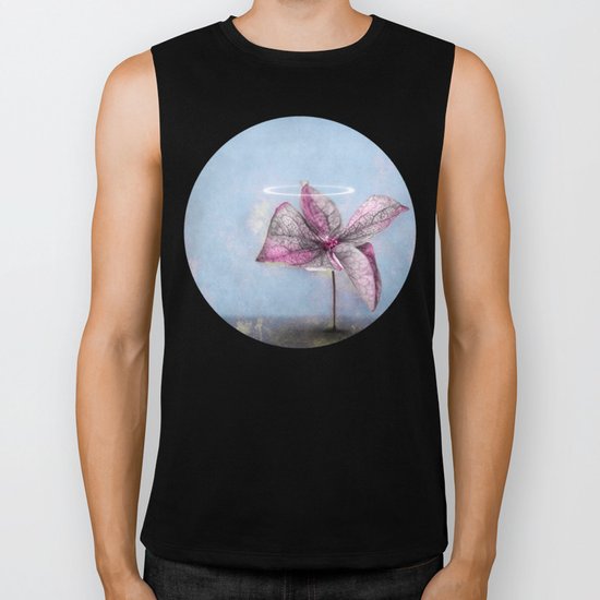 LITTLE WONDERLAND TREE Biker Tank