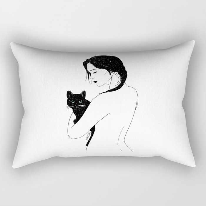 Cat Lover Rectangular Pillow