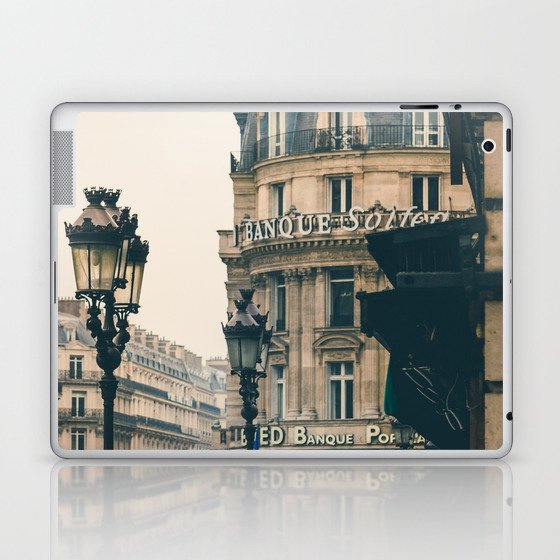 France Photography - Beautiful Architecture In Paris Laptop & iPad Skin