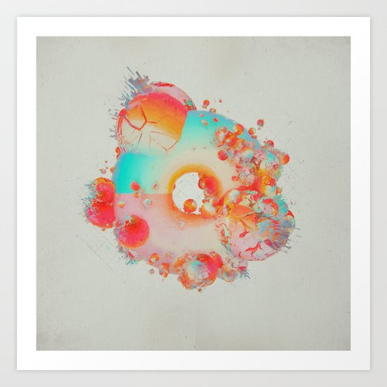 TURBO.COLORFUX8000 (everyday 03.22.17) Art Print