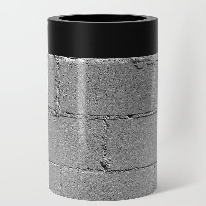 Large Textured Concrete Brick Wall Can Cooler