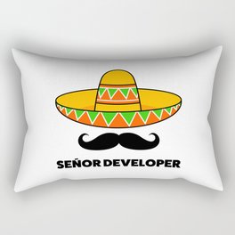 Senior Developer Rectangular Pillow