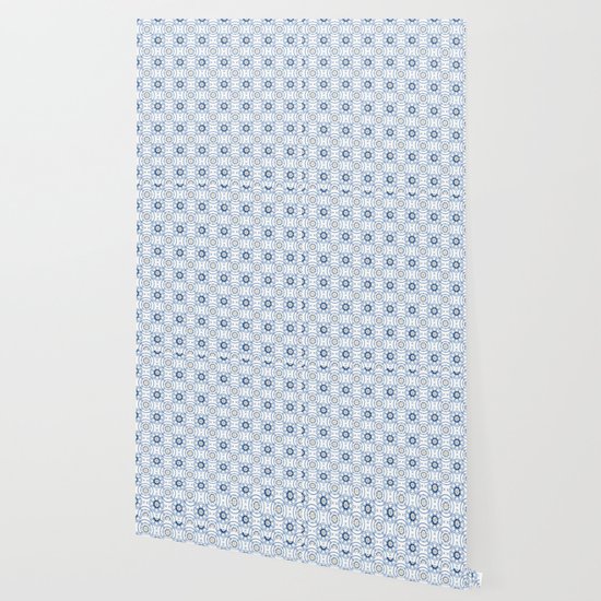Blue Moroccan Tiles Bathroom Tile Decal Cottage Chic Oriental