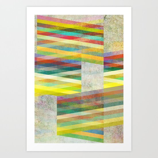 Graphic 9 Art Print