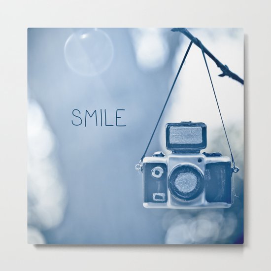 Smile Metal Print
