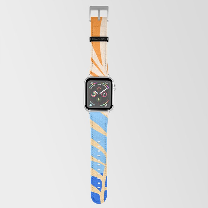 Tropical Beach at Sunset / Abstract Landscape Apple Watch Band