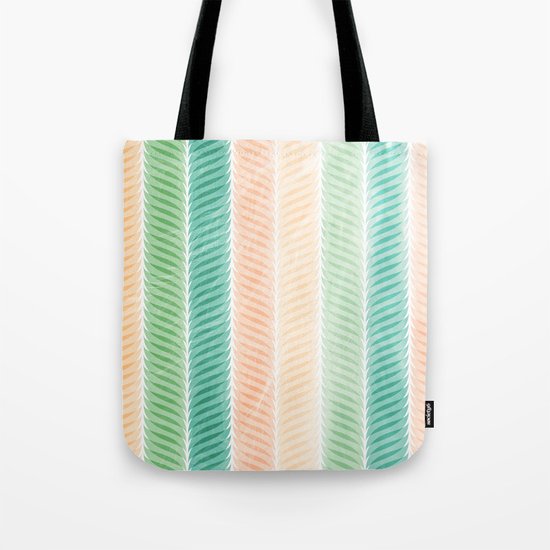 Feather Pattern Tote Bag