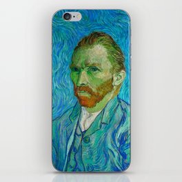  Vincent van Gogh Self-Portrait, 1889 iPhone Skin