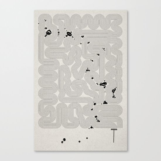 Zen Garden. Canvas Print