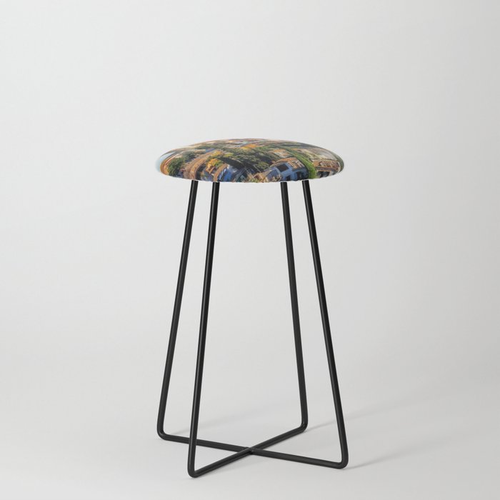 Spain Photography - The Beautiful Province Of Albaicín Counter Stool
