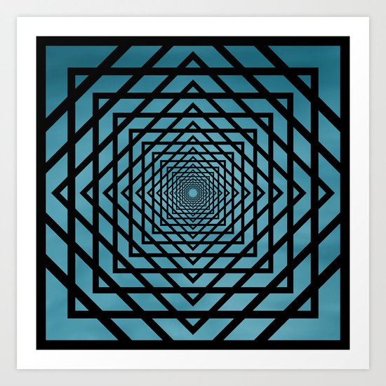 Eternally Blue Art Print