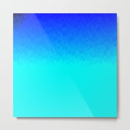 Electric Blue Ombre flames / Light Blue to Dark Blue Metal Print | Flame, Graphicdesign, Ocean, Skies, Anjchang, Waves, Lightblue, Ombreflames, Ombre, Sky 