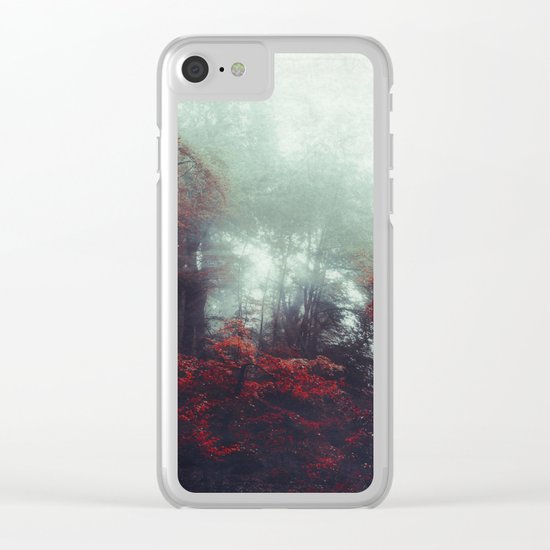 Barrier - enchanted forest Clear iPhone Case