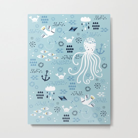 Sea Breeze Metal Print