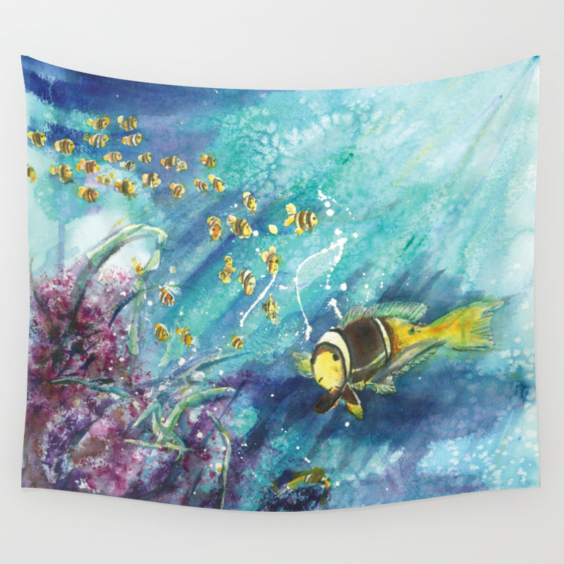 Under The Sea Wall Tapestry By Spiritworks Society6