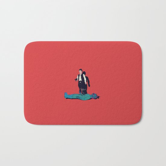 Over my dead body Bath Mat