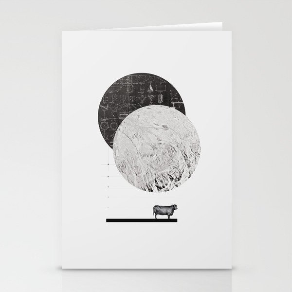 Calculating a Jump over the Moon Stationery Cards