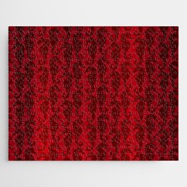 Red Silk Metallic Seahorse Modern Collection Jigsaw Puzzle