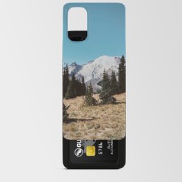 Summer at Mt Rainier Android Card Case