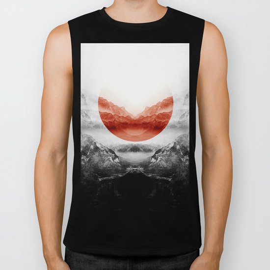 Why down the red Biker Tank