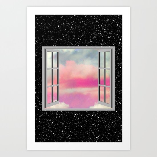 Look Into My World Art Print