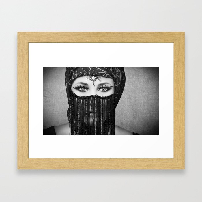 Hijab Framed Art Print