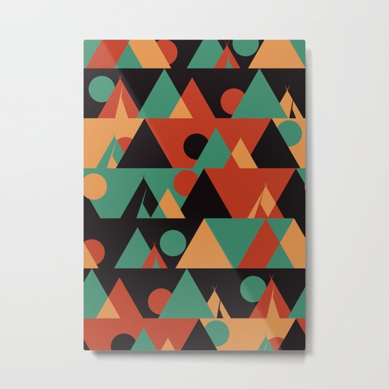The sun phase Metal Print