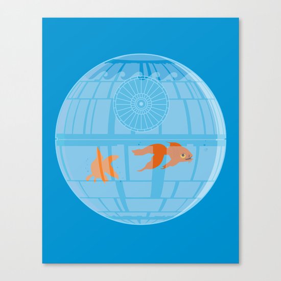 Empire Fish Bowl Canvas Print
