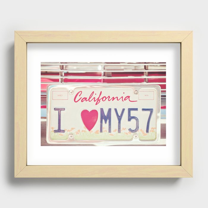 Hello Love Recessed Framed Print