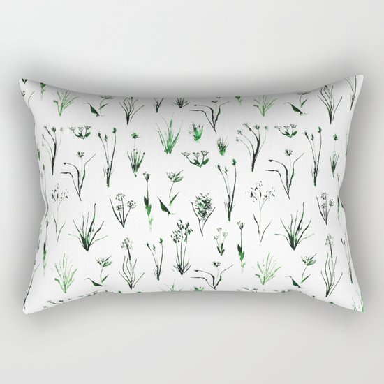Green and fresh Rectangular Pillow