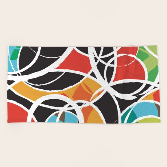Orbit Beach Towel