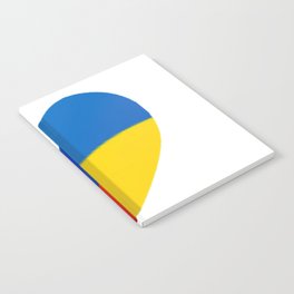 Heart for Russia and Ukrainia Peace and love no war Notebook