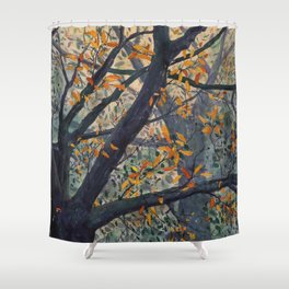 Forest Morning Shower Curtain