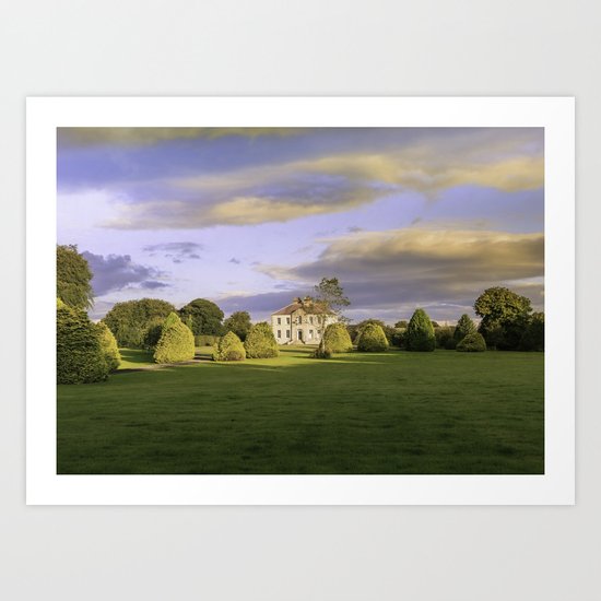 The Old country house Art Print