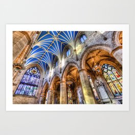 St Giles Cathedral Edinburgh Art Print