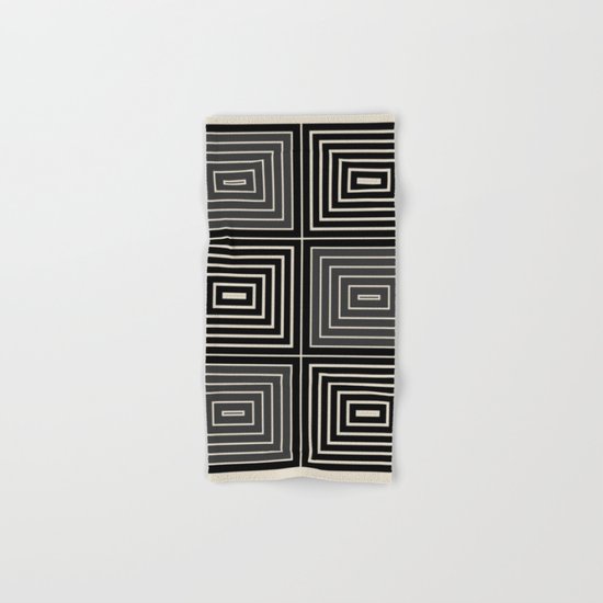 Geometry Hand & Bath Towel